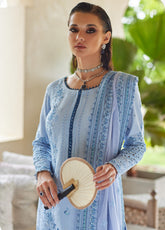 Gulaal Embroidered Lawn 3 Piece Unstitched Suit GL25LL D-10 AZALEA